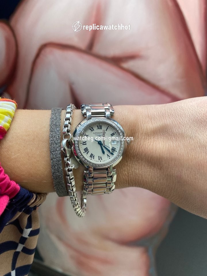 Longines PrimaLuna Womens watch Quartz Steel L8.112.0.71.6 3