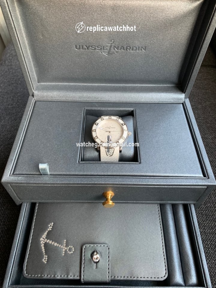Ulysse Nardin Lady Diver Starry Night Womens watch Automatic Steel 8103-101E-3C 20 3