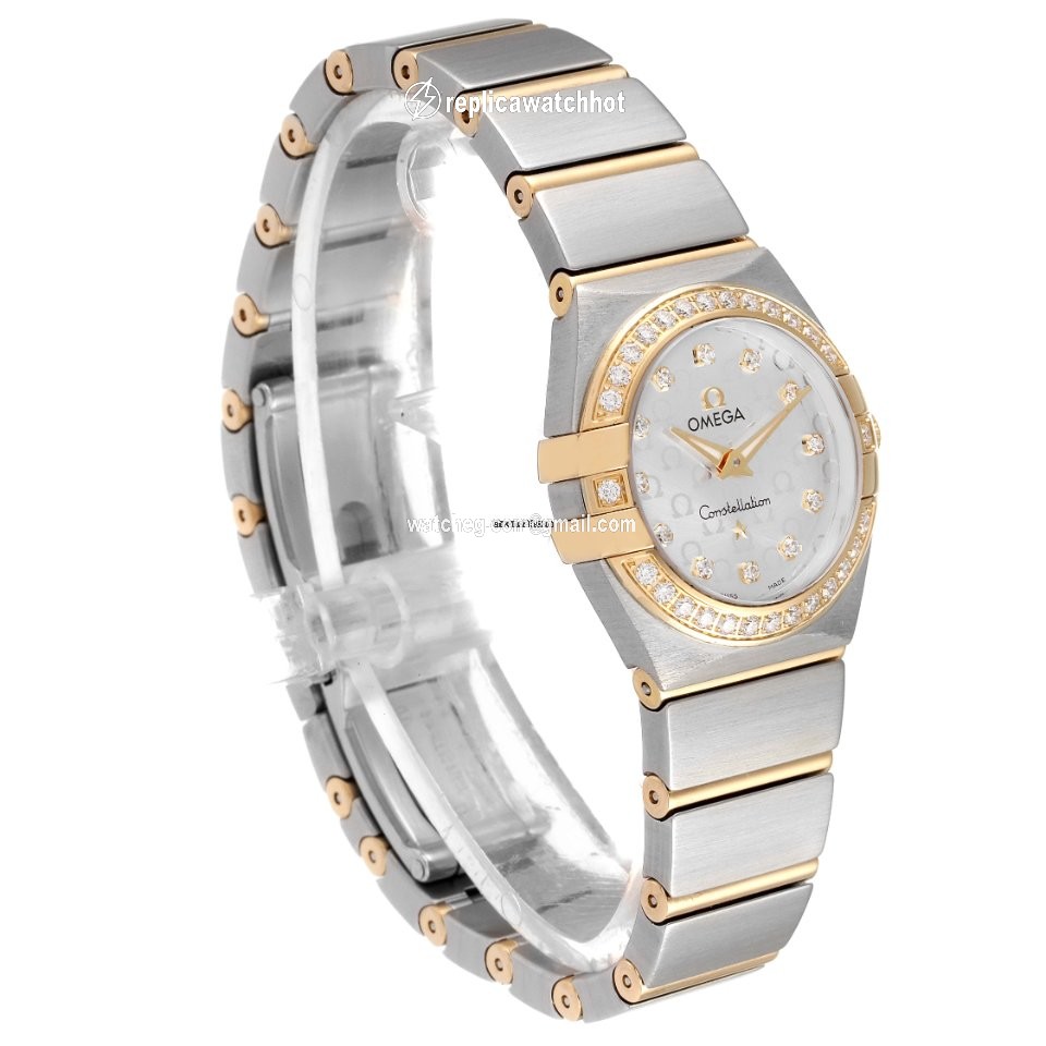 Omega Constellation Quartz Womens watch Quartz Steel 123.25.24.60.52.001 3