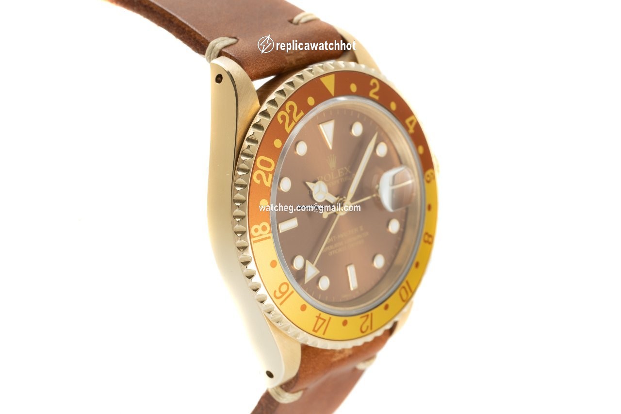 Rolex GMT-Master II Mens watch Unisex Yellow gold Automatic 16718 3