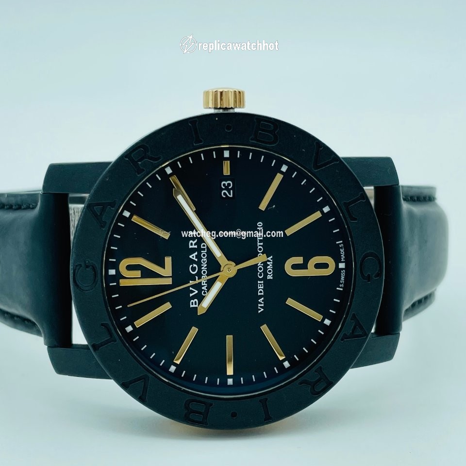 Bulgari Bulgari Mens watch Unisex Automatic Carbon BBP40BCGLD 3