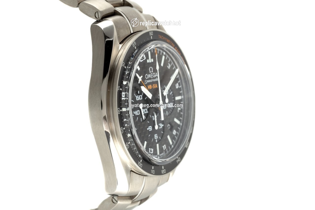 Omega Speedmaster HB-SIA Mens watch Unisex Automatic Titanium 321.90.44.52.01.001 3