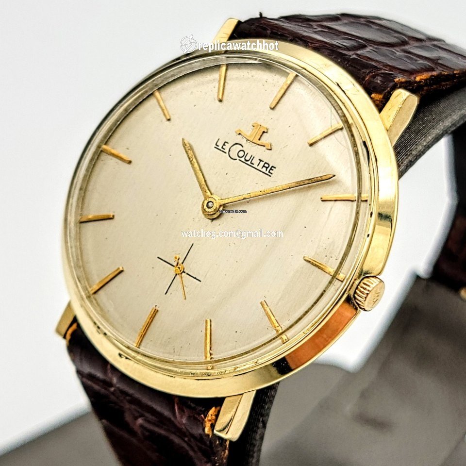 Jaeger-LeCoultre Mens watch Unisex Manual winding Yellow gold LeCoultre 818 3