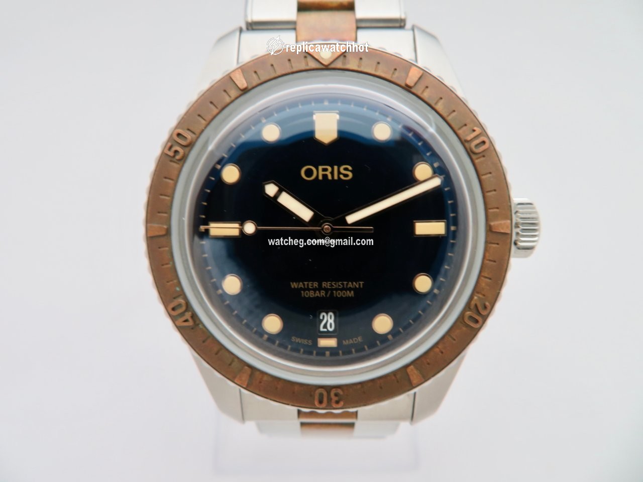 Oris Divers Sixty Five Mens watch Unisex Automatic Steel 01 733 7707 4355-07 8 20 17 3