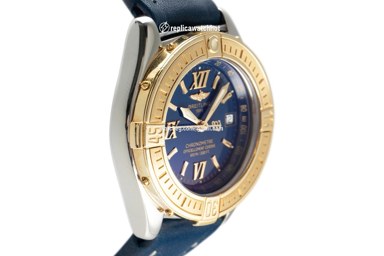Breitling Womens watch Quartz Gold Steel D71365 3
