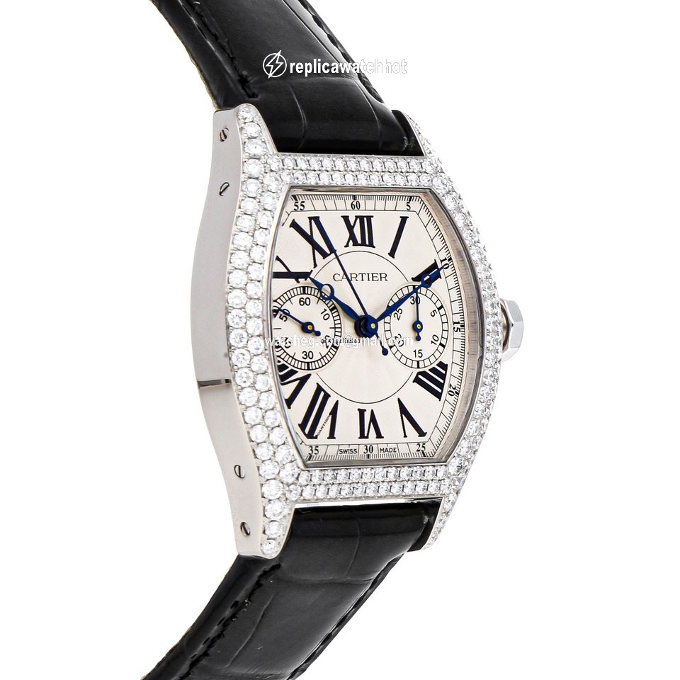 Cartier Tortue Womens watch Manual winding White gold WA506351 3