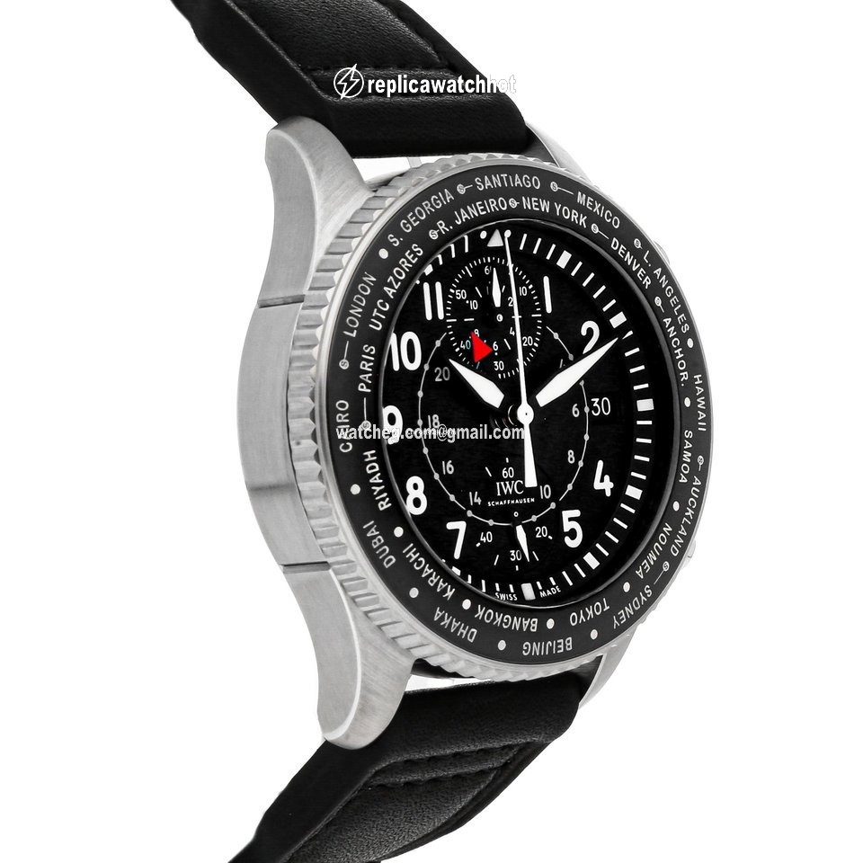 IWC Pilot Chronograph Mens watch Unisex Automatic Steel IW3950-01 3