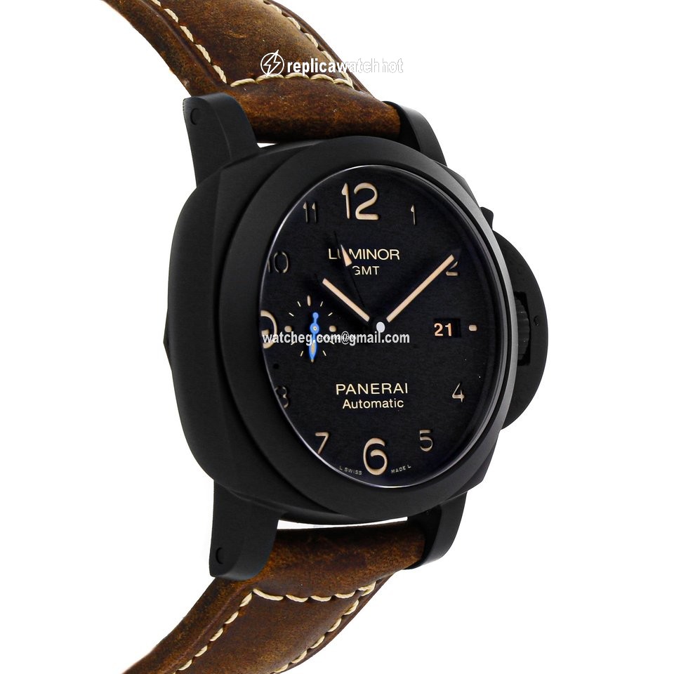 Panerai Luminor 1950 3 Days GMT Automatic Mens watch Unisex Automatic Ceramic PAM01441 3