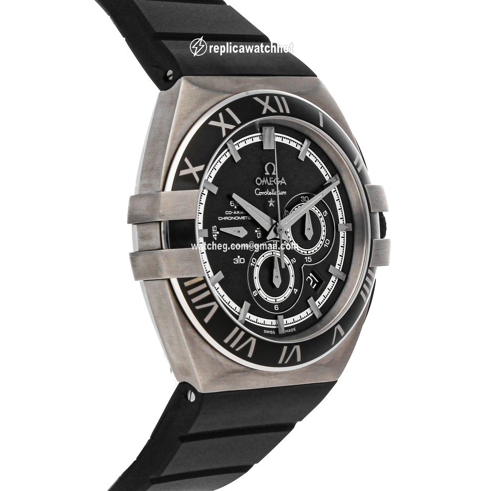 Omega Constellation Double Eagle Mens watch Unisex Automatic Titanium 121.92.41.50.01.001 3