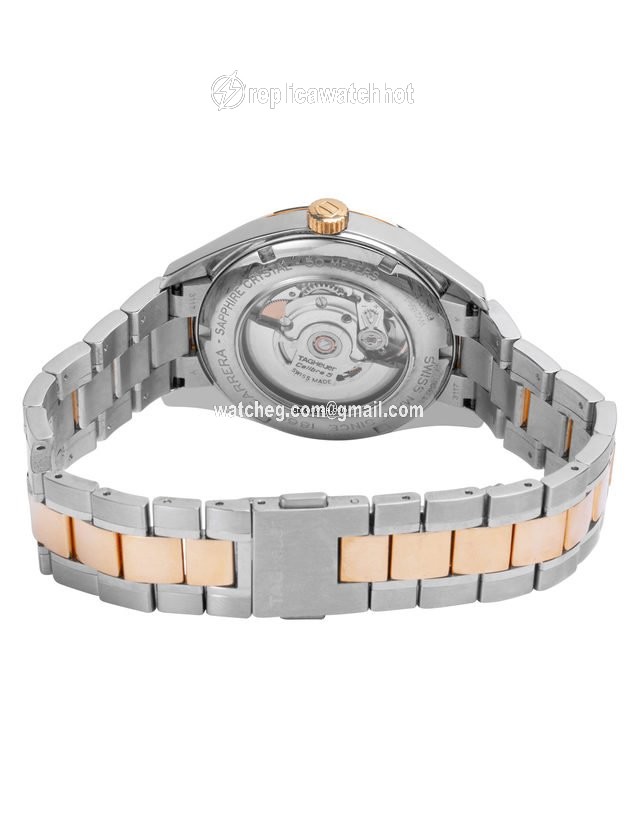 TAG Heuer Carrera Calibre 5 Mens watch Unisex Automatic Gold Steel WV215A.B00788 3