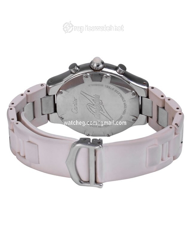 Cartier 21 Chronoscaph Mens watch Unisex Quartz Steel W10184U2 2424 3