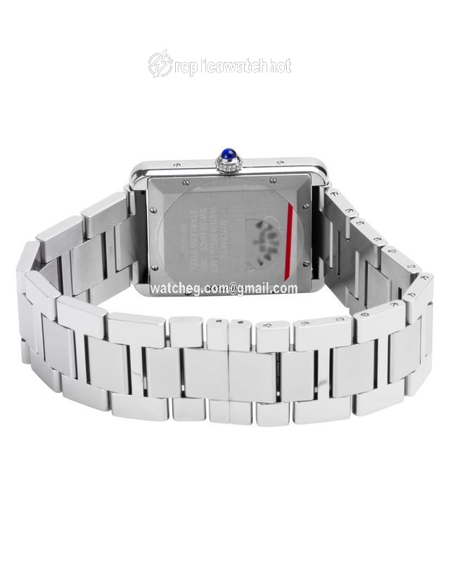 Cartier Tank Solo Mens watch Unisex Automatic Steel W5200028 3800 3