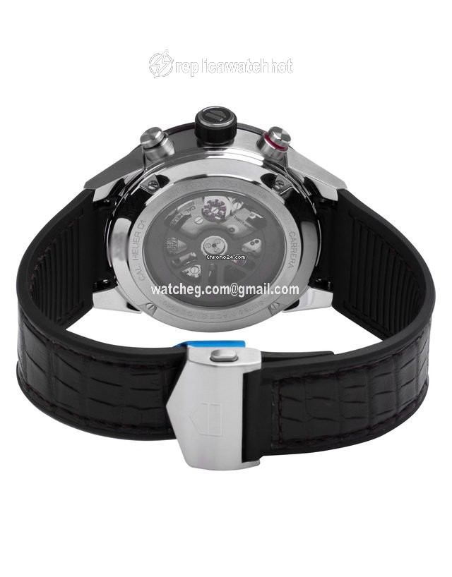 TAG Heuer Carrera Calibre HEUER 01 Mens watch Unisex Automatic Steel CAR201U.FC6405 3