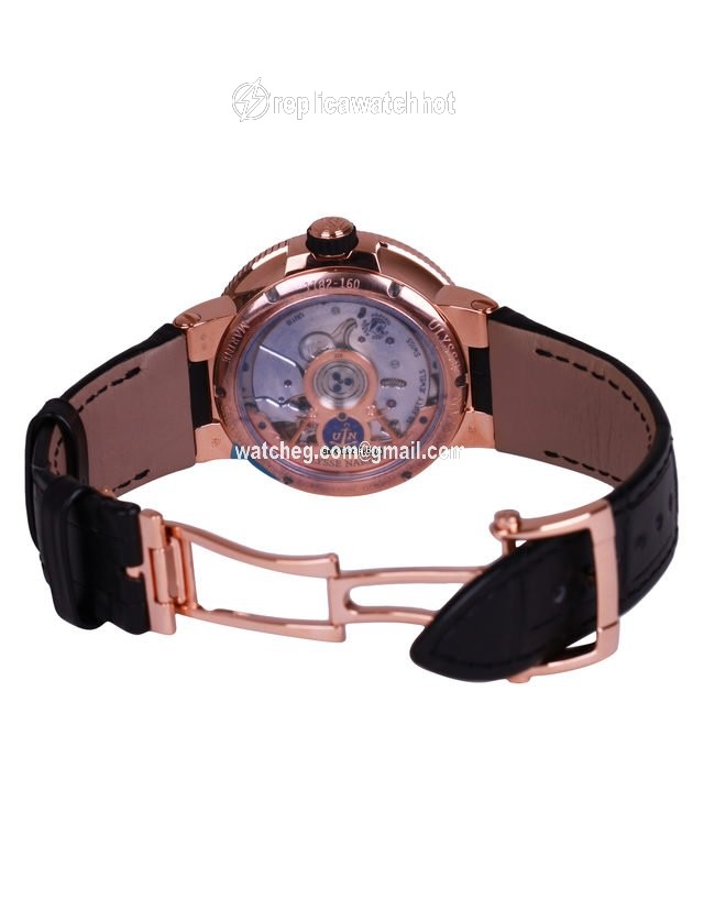 Ulysse Nardin Marine Mens watch Unisex Automatic Rose gold 1182-160-3 490 3
