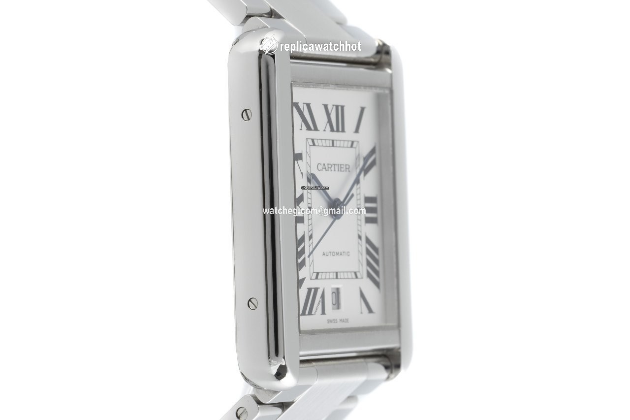Cartier Tank Solo Mens watch Unisex Automatic Steel W5200028 3