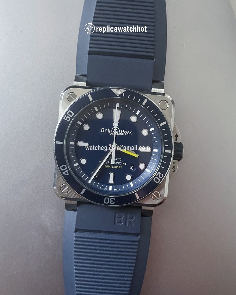 Bell & Ross BR 03-92 Steel Mens watch Unisex Automatic Steel BR0392-D-BU-ST SRB 3