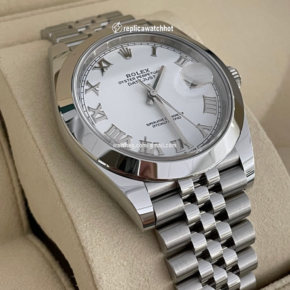 Rolex Datejust 41 Mens watch Unisex Steel Automatic 126300-0016 3