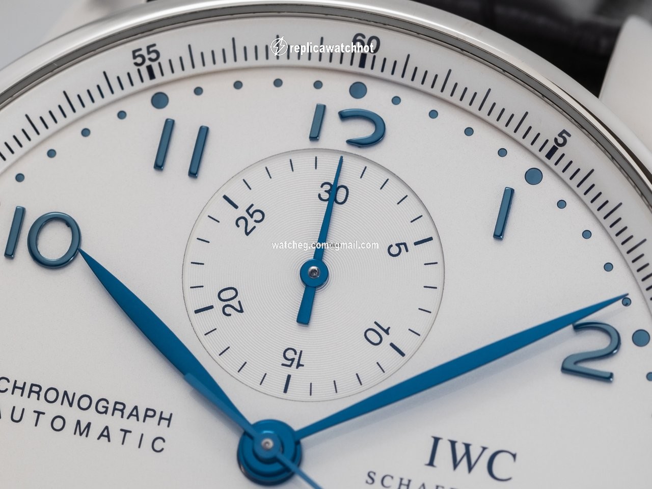 IWC Portuguese Chronograph Mens watch Unisex Automatic Steel 371417 3