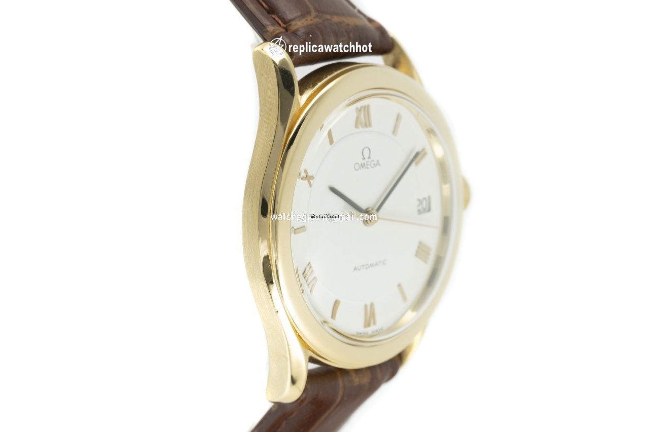 Omega Speedmaster Mens watch Unisex Automatic Yellow gold 166.0285 3