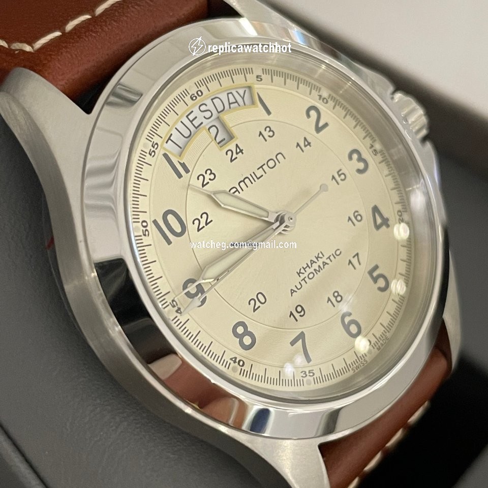 Hamilton Khaki Field King Mens watch Unisex Automatic Steel H64455523 3