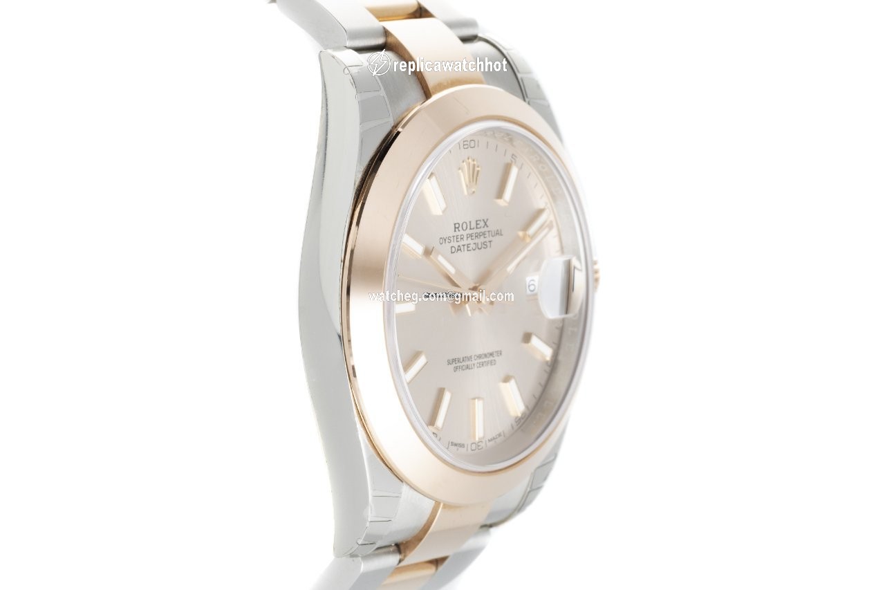 Rolex Datejust 41 Mens watch Unisex Gold Steel Automatic 126301 3