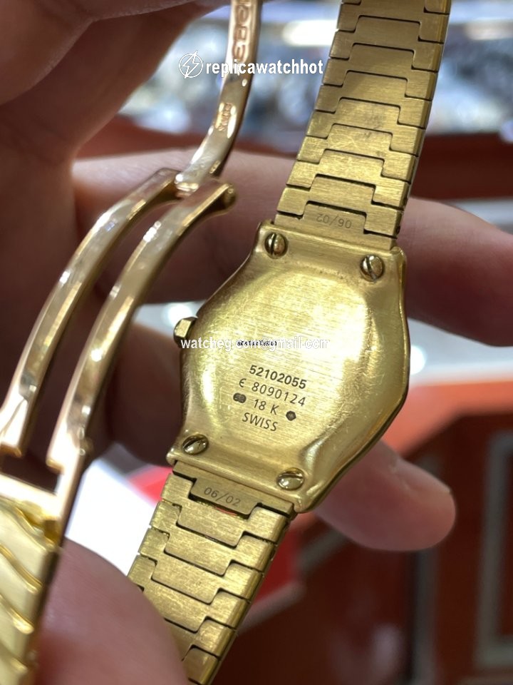 Ebel Wave Womens watch Quartz Yellow gold 866901 3