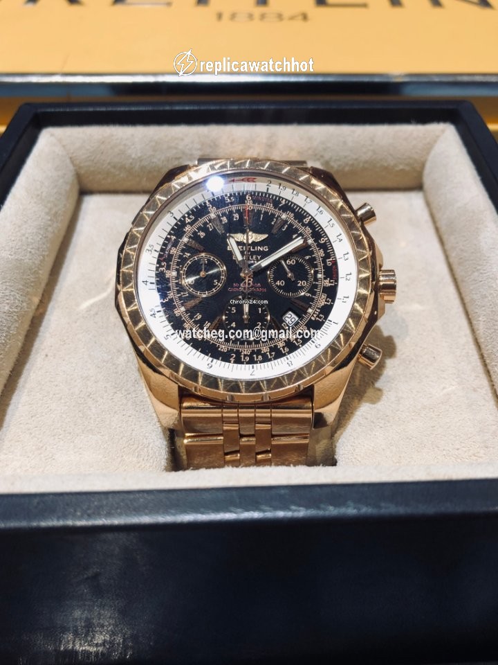 Breitling Bentley Motors Mens watch Unisex Automatic Rose gold H25363 3