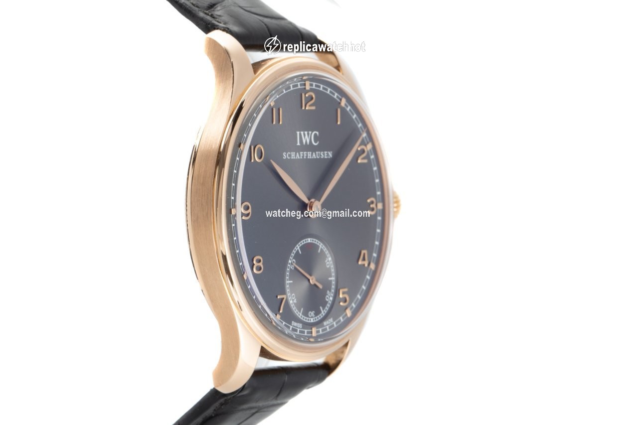 IWC Portuguese Hand-Wound Mens watch Unisex Manual winding Red gold IW545406 3