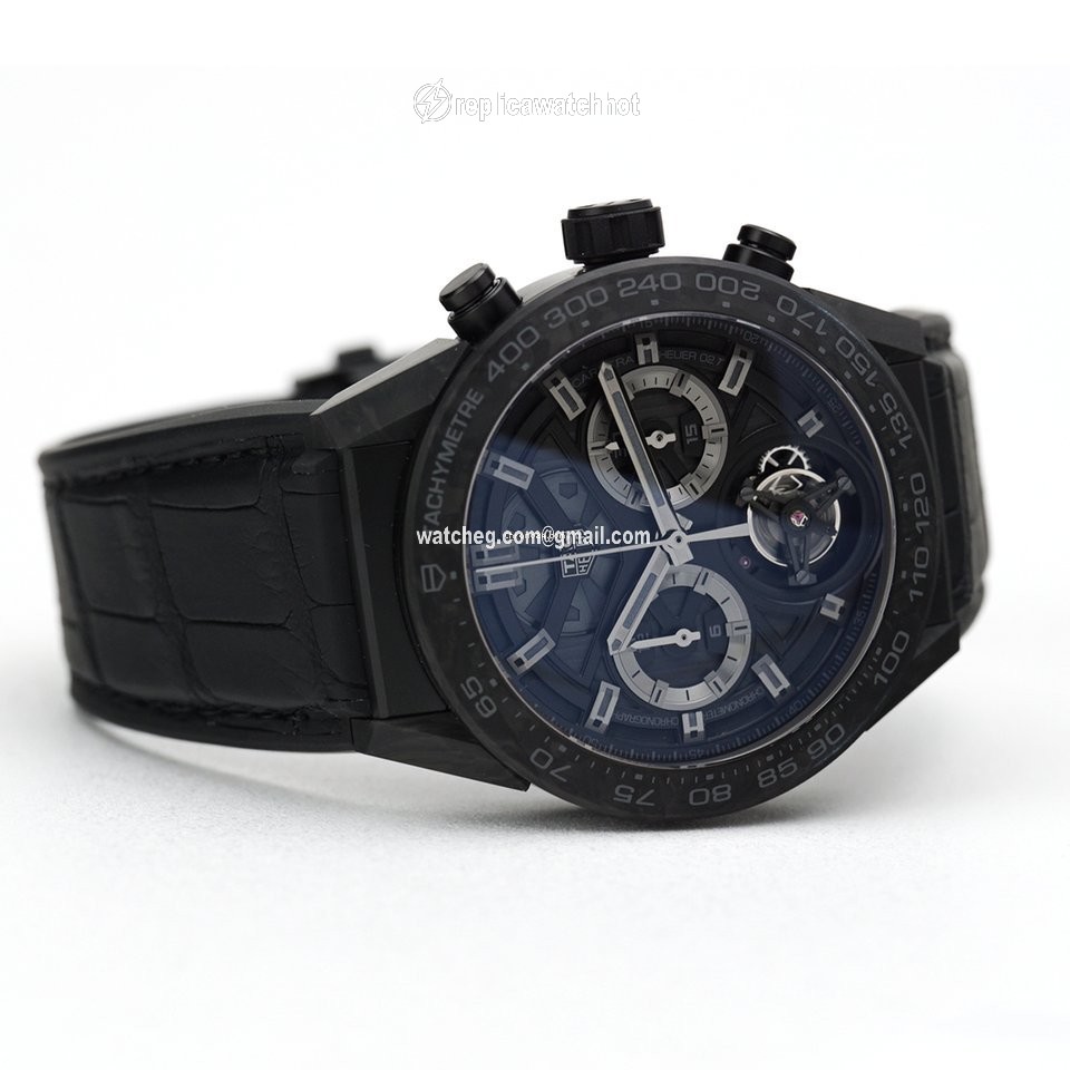 TAG Heuer Carrera Heuer-02T Automatic Titanium CAR5A8P.FC6415 3