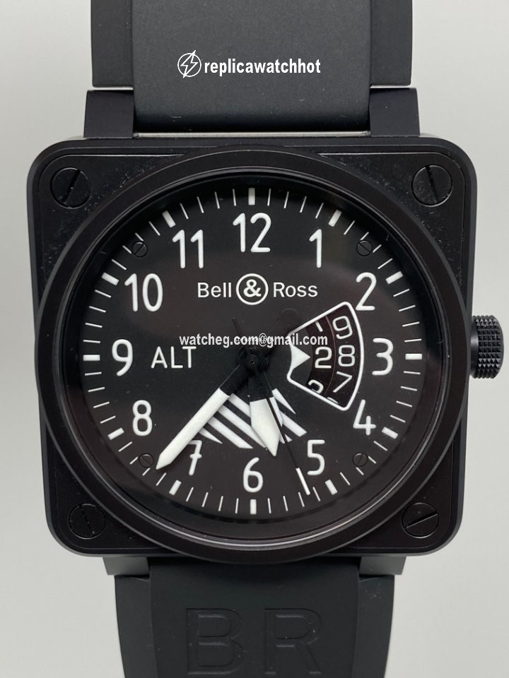 Bell & Ross BR 01-96 Grande Date Mens watch Unisex Steel BR0196-ALTIMETER 3