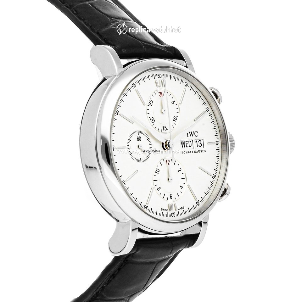 IWC Portofino Chronograph Mens watch Unisex Automatic Steel IW3910-01 3