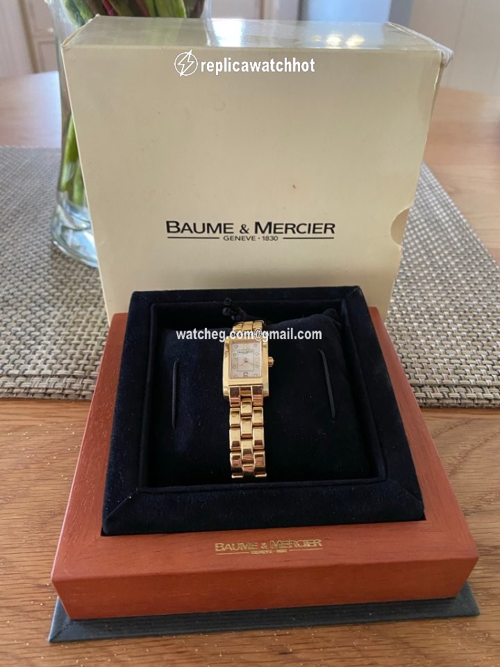 Baume & Mercier Hampton Womens watch Quartz Yellow gold M0A08394 serial number 3671863 3