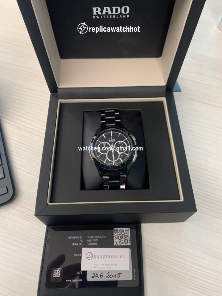 Rado HyperChrome Chronograph Ceramic 01.650.0275.3.015 3