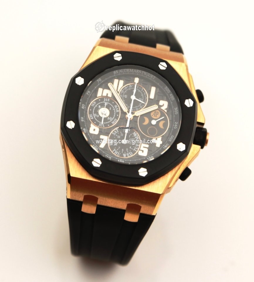 Audemars Piguet Royal Oak Offshore Mens watch Unisex Automatic Rose gold 26262OK.00.D002CA.01 3
