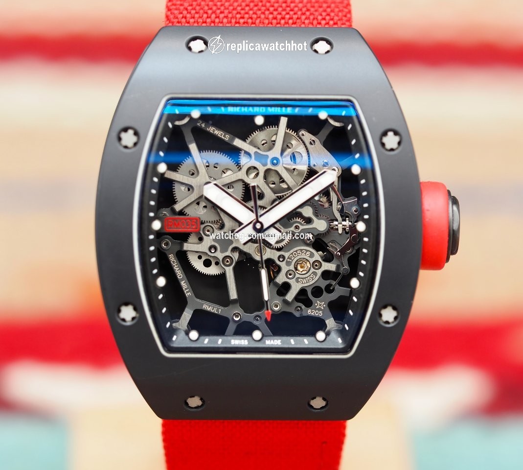 Richard Mille RM 035 Mens watch Unisex Automatic Aluminum RM035 AL ALMG 3