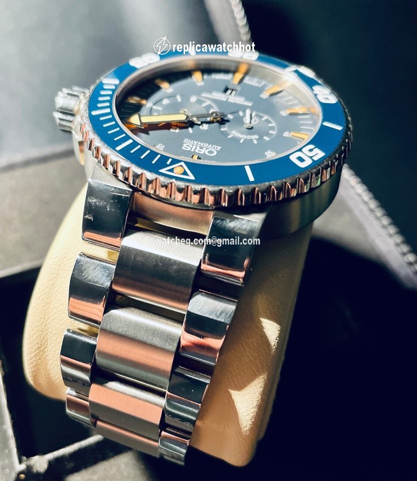 Oris Mens watch Unisex Automatic Titanium 01 749 7663 7185-Set MB 3
