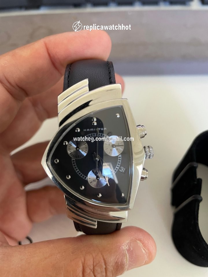 Hamilton Ventura Mens watch Unisex Quartz Steel H24432751 3