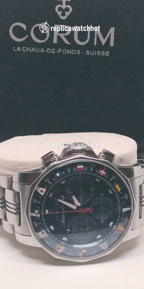 Corum Admirals Cup Challenger Mens watch Unisex Automatic Steel 985.643.20 3