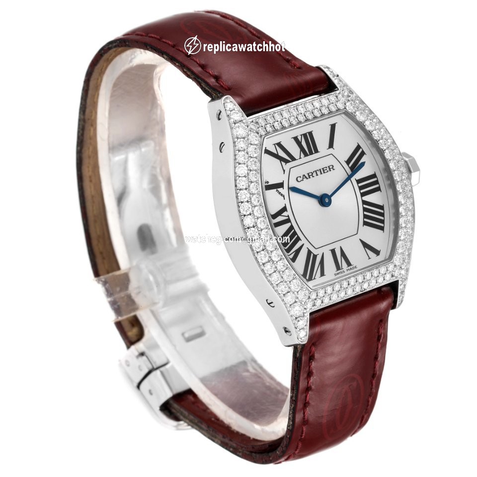 Cartier Tortue Womens watch Manual winding White gold 2644 3