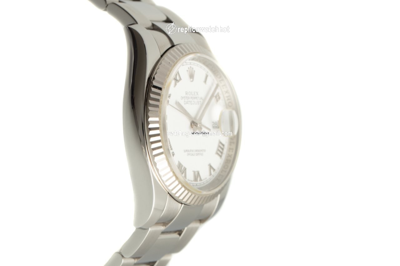 Rolex Datejust 36 Mens watch Unisex Gold Steel Automatic 116234 3