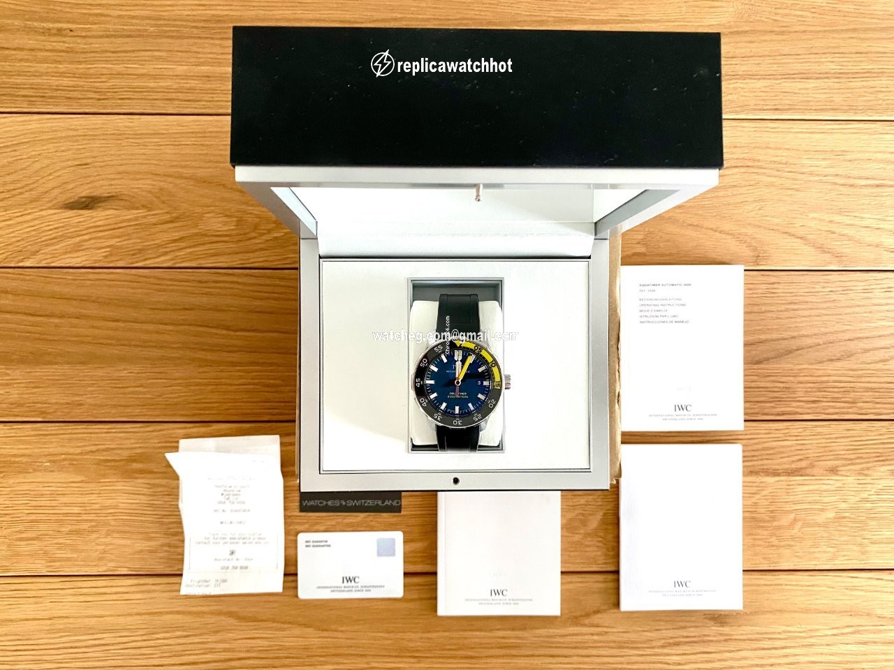 IWC Aquatimer Automatic 2000 Mens watch Unisex Automatic Steel IW356810 3