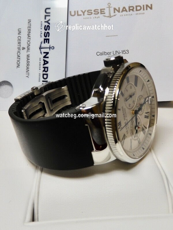 Ulysse Nardin Marine Chronograph Automatic Steel 1533-150 40 3