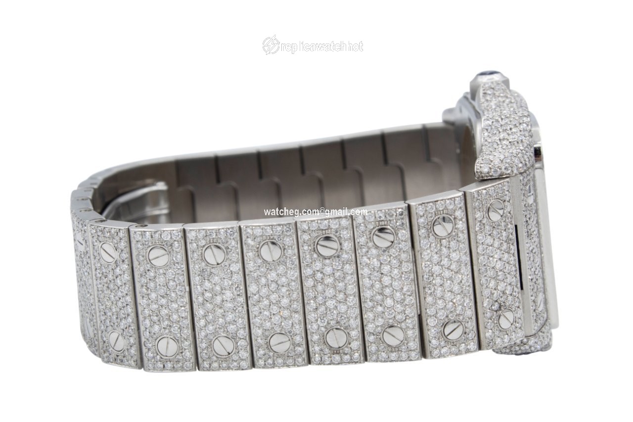 Cartier Santos Galbee Mens watch Unisex Automatic Steel 2823 3