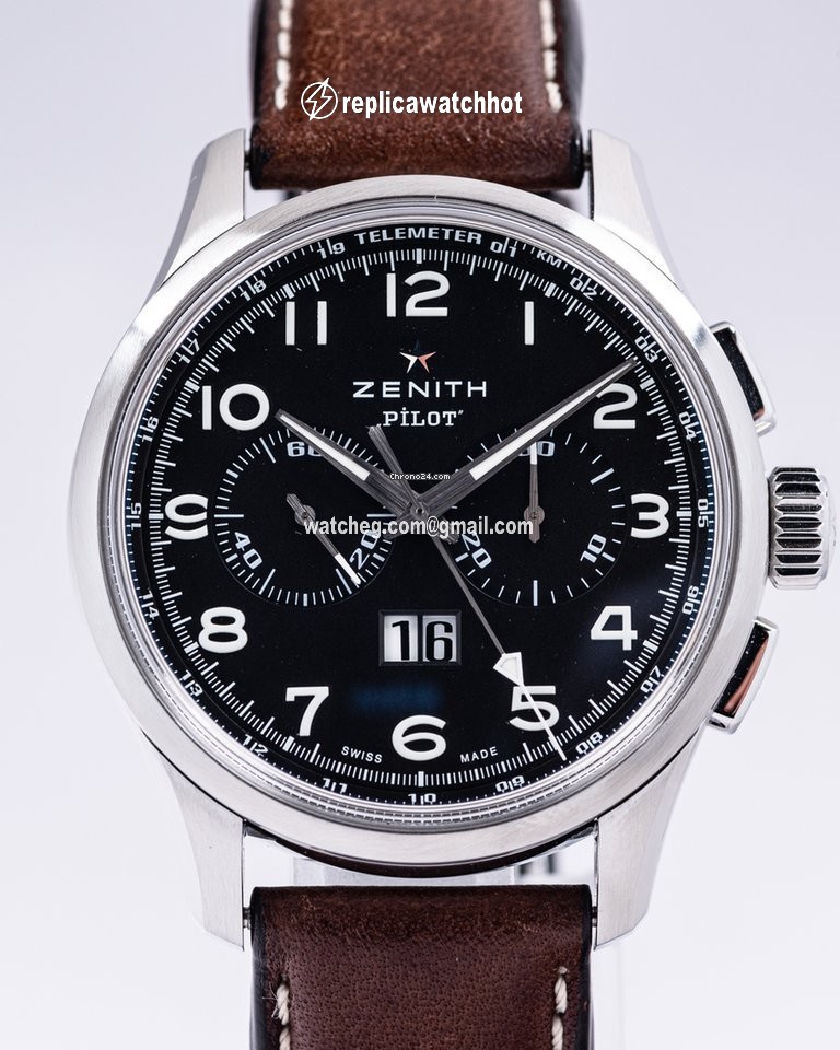 Zenith El Primero Big Date Special Mens watch Unisex Automatic Steel 03.2410.4010 21.C722 3