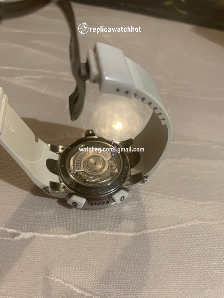 Ulysse Nardin Executive Dual Time Lady Womens watch Automatic Steel 243-10B 391 3