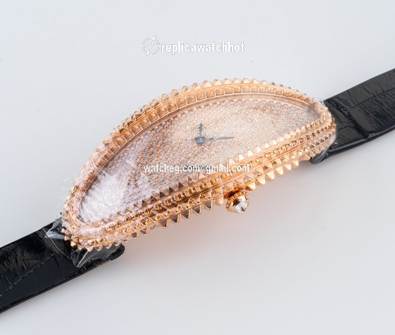 Cartier Baignoire Womens watch Manual winding Rose gold WJBA0017 3