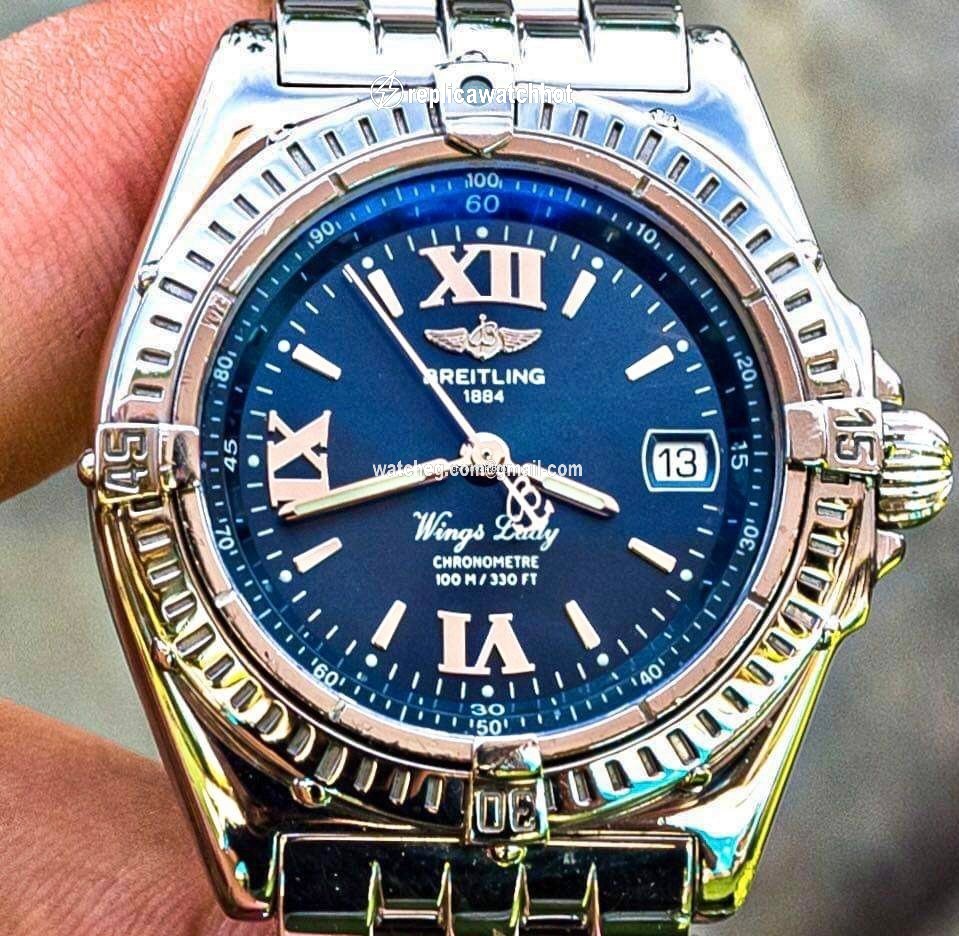 Breitling Wings Lady Womens watch Quartz Steel A67350 3
