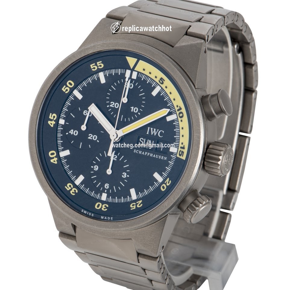 IWC Aquatimer Chronograph Mens watch Unisex Automatic Titanium IW371903 3