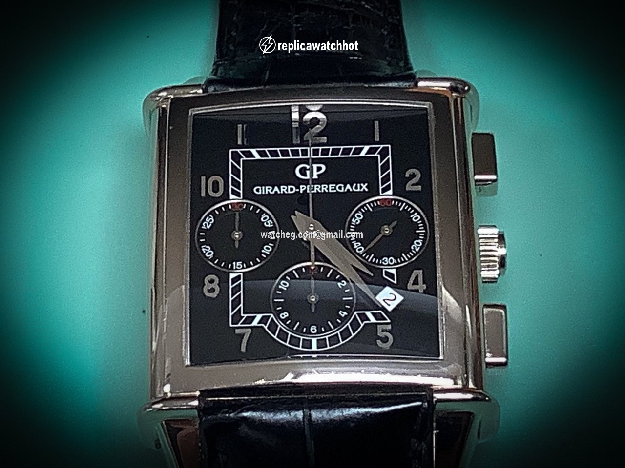 Girard Perregaux Vintage 1945 Mens watch Unisex Automatic White gold 25840-11-611-FK6A 3
