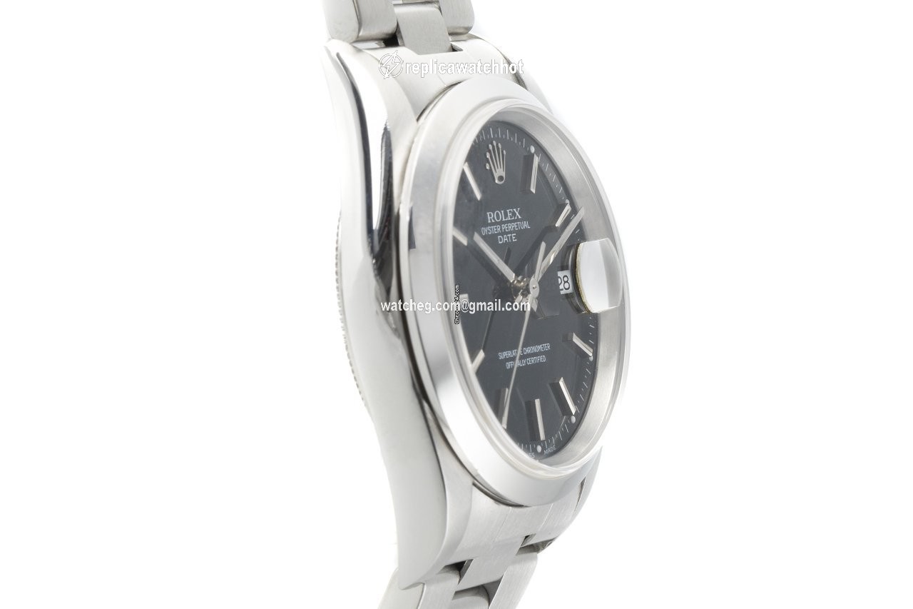Rolex Oyster Perpetual Date Mens watch Unisex Steel Automatic 15200 3
